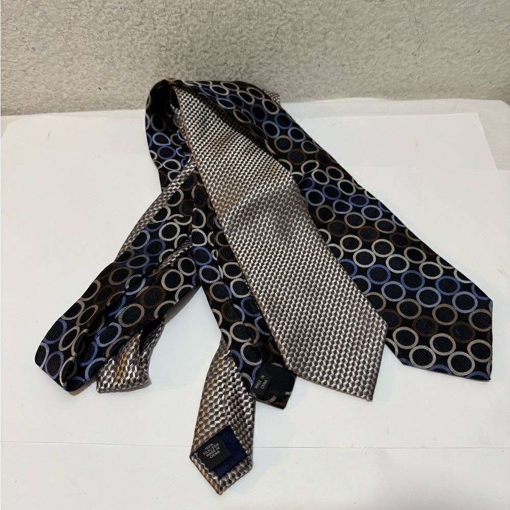 Set of 2 Michael Michael Kors 100% silk ties